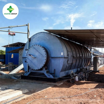 HUAYIN FORNECEDOR EM XINXIANG CITY Plástico Pirólise Oil Tire Pyrolysis Oil Extração Máquina